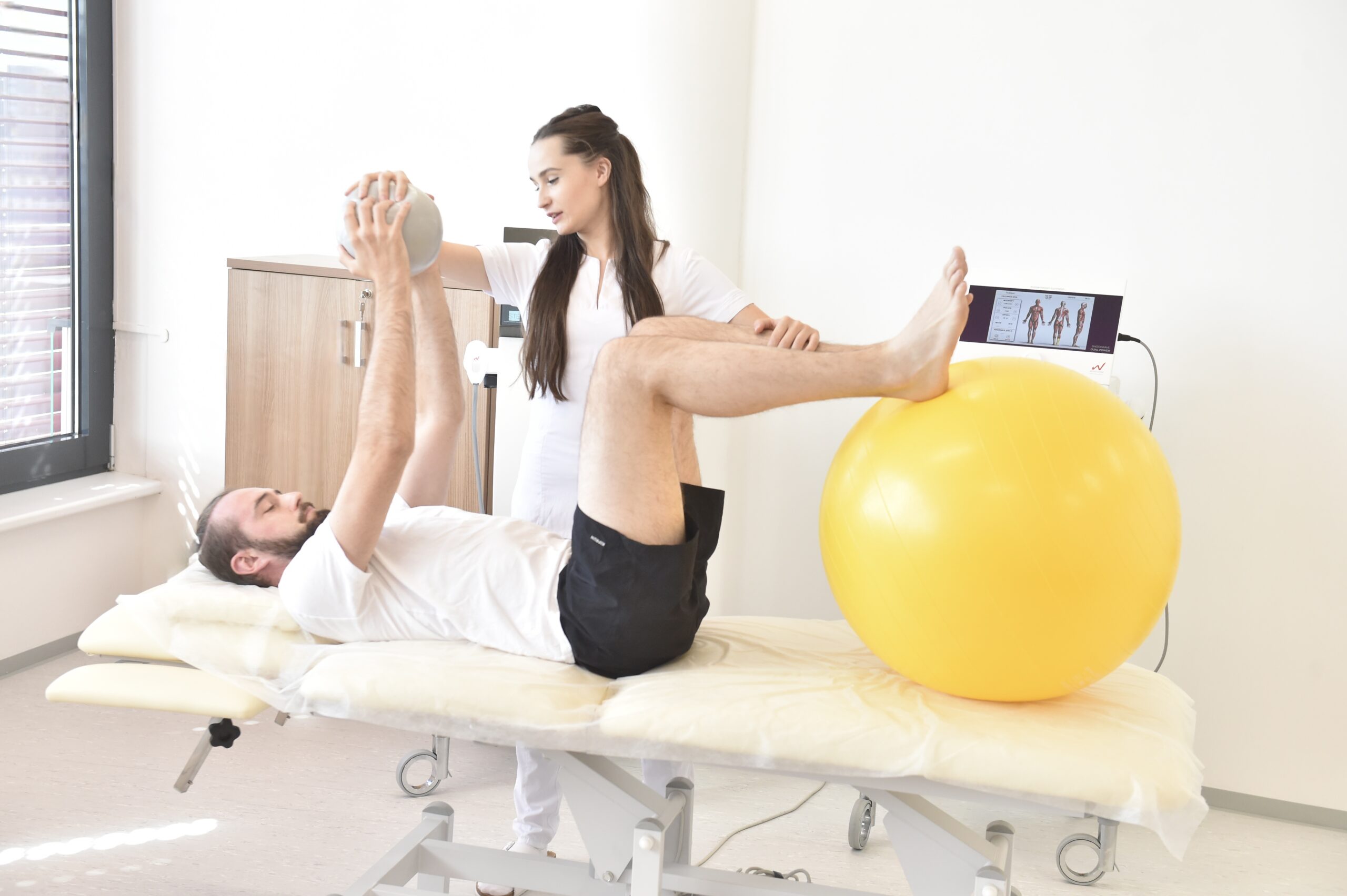 Cvičenie s fyzioterapeutom – 50min.