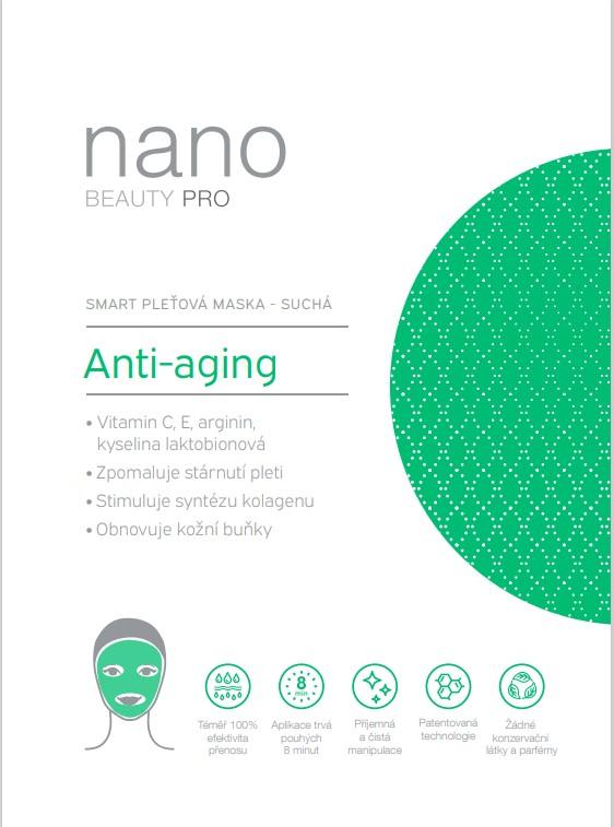 ANTI-AGING NANO Beauty maska proti starnutiu pleti