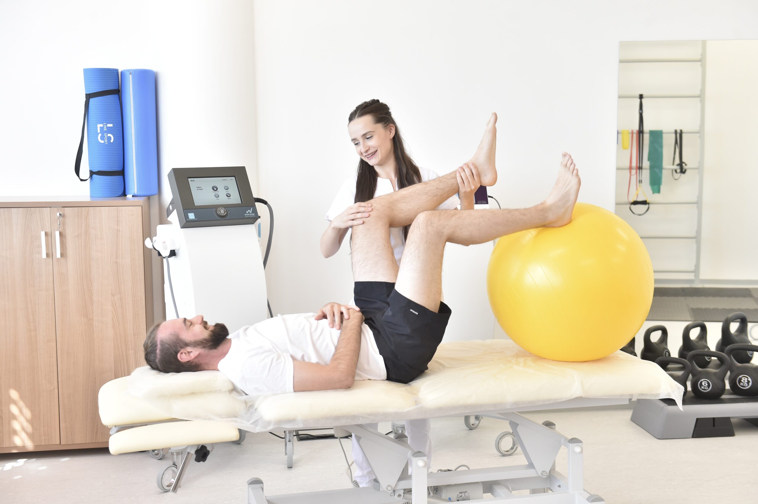 Cvičenie s fyzioterapeutom – 30min