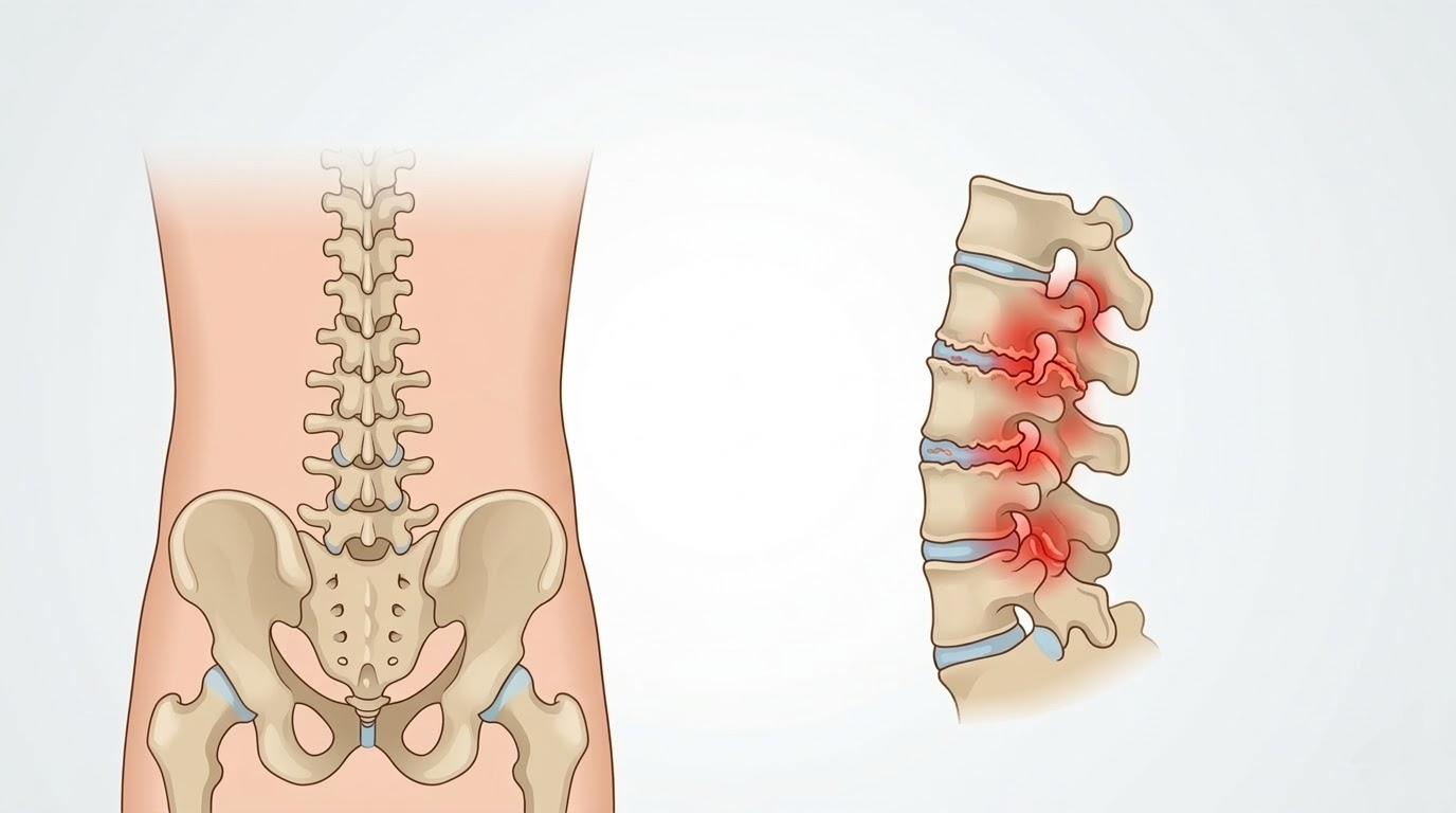 Bolesti chrbta bez vysvetlenia? Spoznajte facetové kĺby