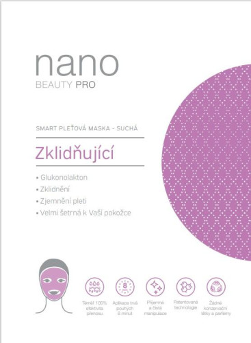 Upokojujúca NANO Beauty maska na podráždenú a aknóznu pleť: titulná fotka