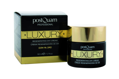 Luxury GOLD Luxusný denný regeneračný krém s 1% zlata 50ml - POSTQUAM Professional foto